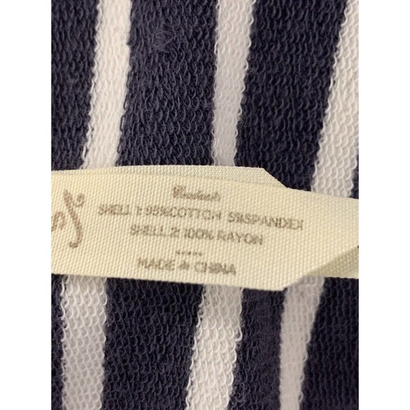 Matilda Jane Women’s Winsome 3/4 Sleeve Striped Floral Jersey Dress Size Small - Picture 4 of 11